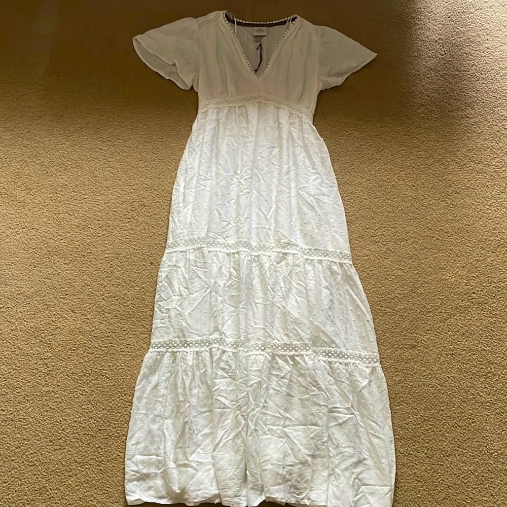 Knox rose from target white maxi dress